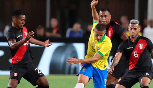 Perú y Brasil igualan 0-0 al final del primer tiempo. (Créditos: selección peruana)