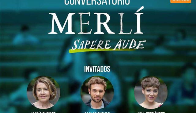 Actores del spin-off de ‘Merlí' llegarán a Perú para ofrecer un conversatorio sobre la serie
