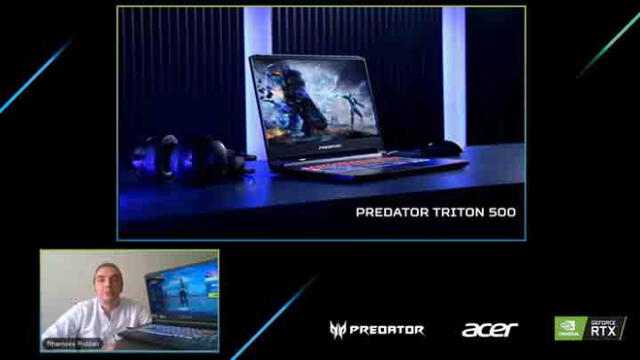 Predator Triton 500 con GeForce RTX 2070 Super. (Fotos: Acer)