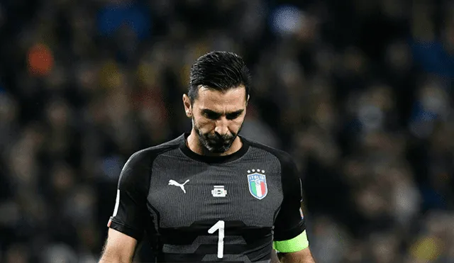 Gianluigi Buffon rompe en llanto y pide perdón por eliminación de Italia
