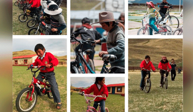 Dona tu bicicleta y ayuda a los niños de los colegios de Puno [VIDEO]