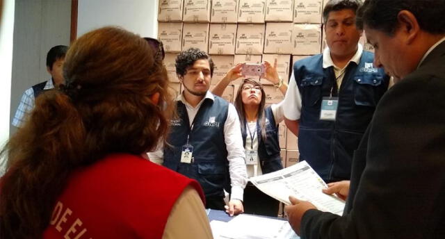 Odpe Tacna comprobará material electoral para segunda vuelta y referéndum
