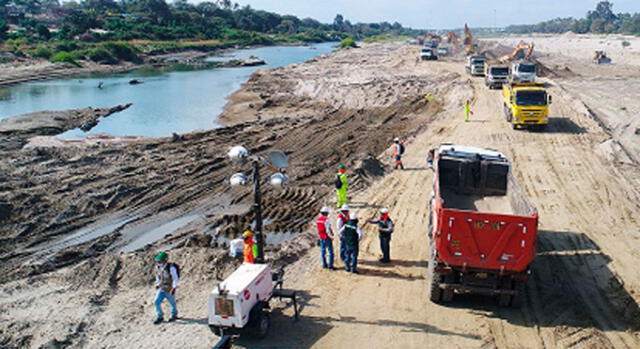 Identifican riesgos en la ejecución de obras de descolmatación en el río Piura