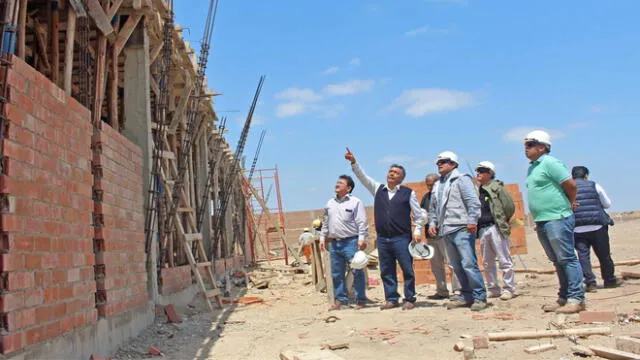 Supervisan avance de construcción de Planta de Transferencia en Chiclayo