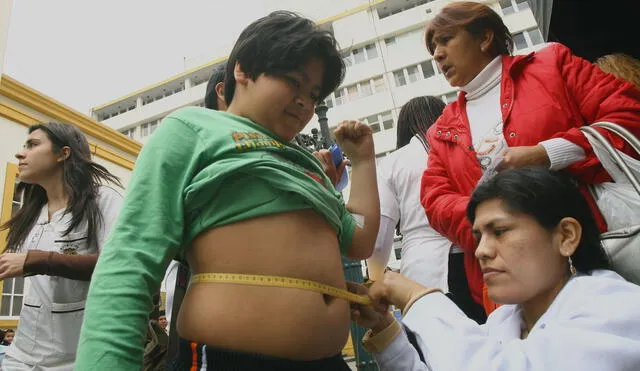 El 40% de la población sufre de obesidad en  el Perú