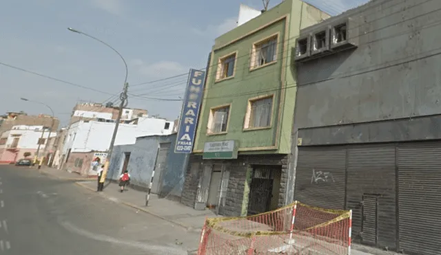 Google Maps: recorre calles del Centro de Lima y descubre misteriosa silueta en funeraria [FOTOS] 