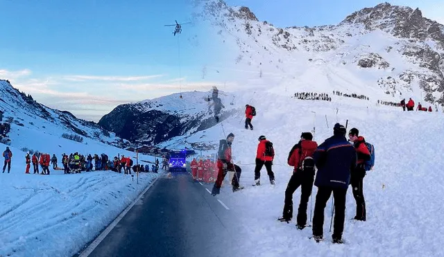 Unidades de rescate se encuentran en la zona del hecho. composición LR/AFP/EFE/referencial