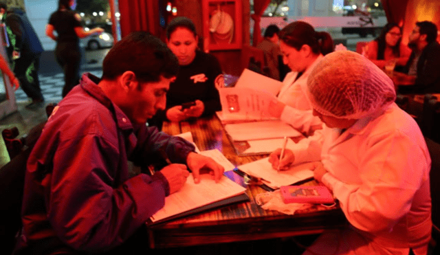 Clausuran bares y restaurantes en Plaza San Martín. Foto: Municipalidad de Lima