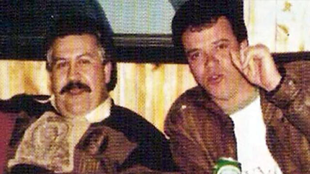 Pablo Escobar y Jhon Jairo Velásquez.