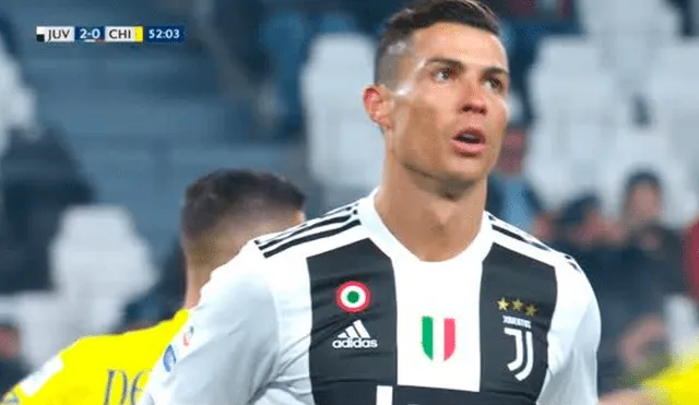 Cristiano Ronaldo falló su primer penal en Serie A en el Juventus vs Chievo [VIDEO]