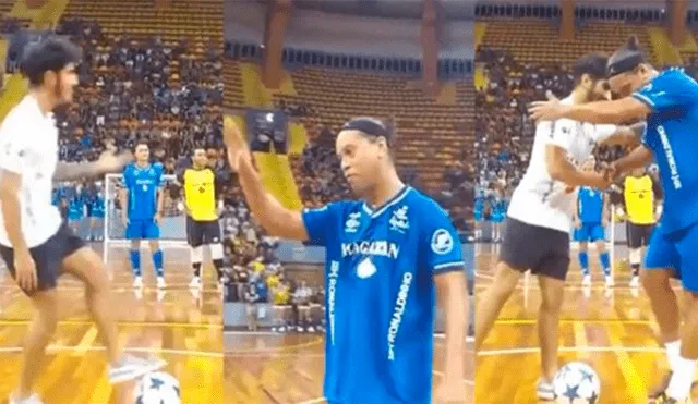 YouTube viral: freestyler quedó en ridículo al retar a Ronaldinho [VIDEO]