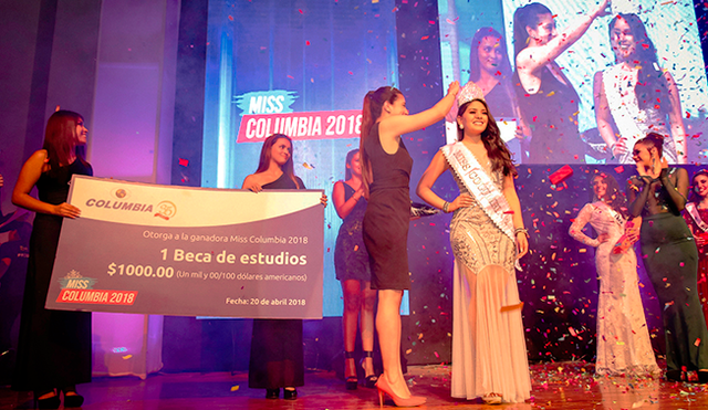 Columbia presentó su certamen de Belleza Miss Columbia 2018