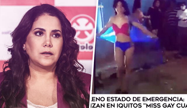 Andrea Llosa indignada por concurso 'Miss Gay Cuarentena'