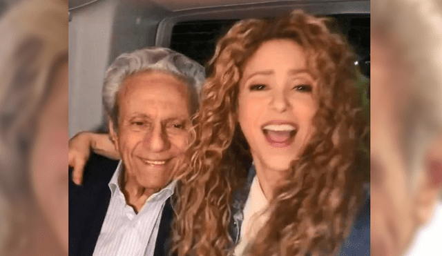 Shakira hace dueto con su papá celebrando los 87 años de su progenitor [VIDEO]