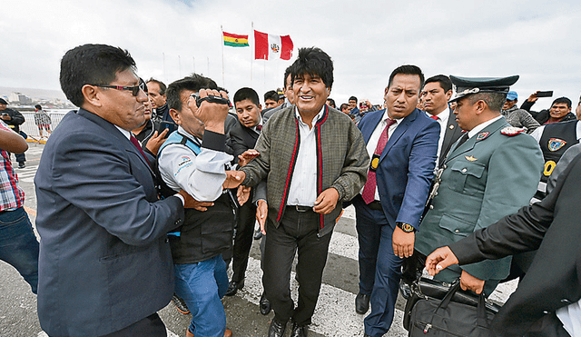 Evo Morales: “Tren Bioceánico será el nuevo canal de Panamá”