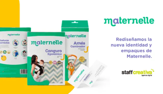 Staff Creativa lanza la nueva identidad de la marca Maternelle