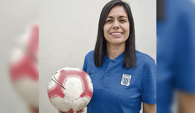 Sisy Quiroz, jefa de fútbol femenino de Alianza Lima.