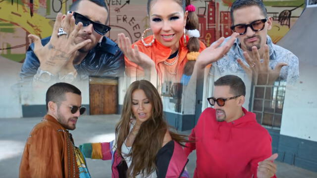 Luego de mantenerse alejada de la música por casi 2 años, la cantante mexicana lanzó junto al dúo venezolano la canción "Ya tú me conoces".