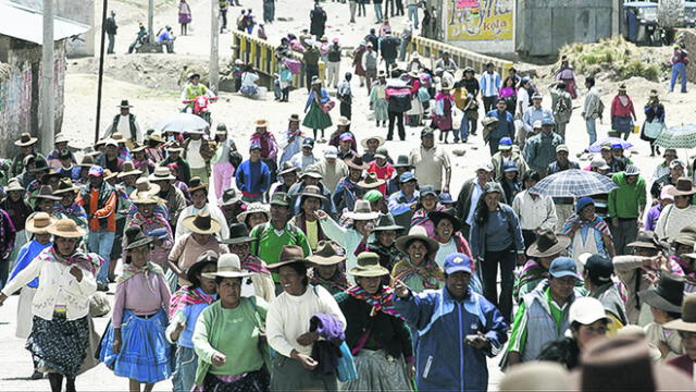 Pueblo de Cusco llama al diálogo a empresa minera MMG Las Bambas 