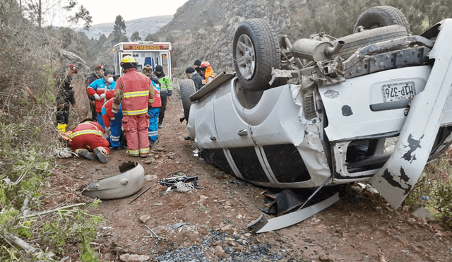 Huancavelica: accidentes de tránsito dejan tres muertos y cuatro heridos