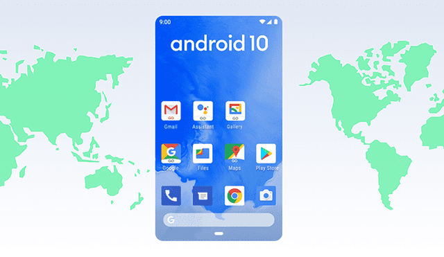 Android 10 Go Edition.