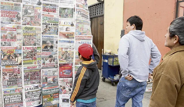 Concentración. La sentencia anulada reconocía que la concentración del 80% de la prensa es ilegal y perniciosa para la libertad de información y el derecho a contar con una información plural. Foto: difusión