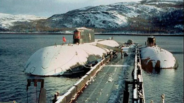 Gobierno ruso reveló que el submarino era de propulsión nuclear. Foto: Archivo/AFP.