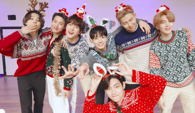 Los chicos de BTS realizaron actividades individuales esta Navidad, la primera que pasan sin Jin debido al servicio militar. Foto: Big Hit