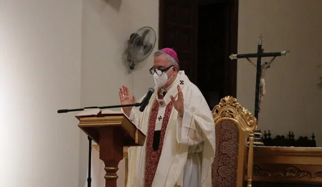 Monseñor celebra Misa y Te Deum por el bicentenario. Foto: Arzobispo de Piura.