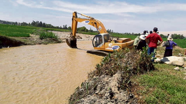 Descolmatación del río Lacramarca se inicia este 27