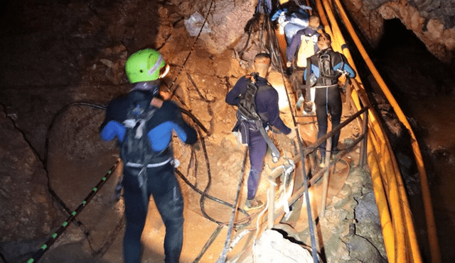  Rescate de niños atrapados en Tailandia: Retiran al octavo menor de la cueva Tham Luang [EN VIVO]