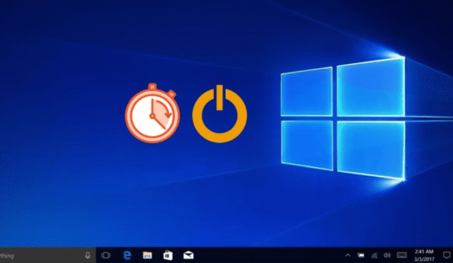 Un truco de Windows 10 te permitirá apagar tu computadora a una hora establecida. Foto: Profesional Review