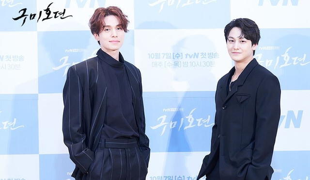 Desliza para ver más fotos de la conferencia de prensa del drama coreano Tale of nine tailed, con los actores Lee Dong Wook, Kim Bum y Jo Bo Ah. Foto: tvN