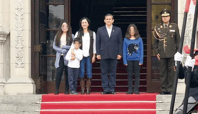  Nadine Heredia y Ollanta Humala se reúnen en la Diroes por cumpleaños de su hijo