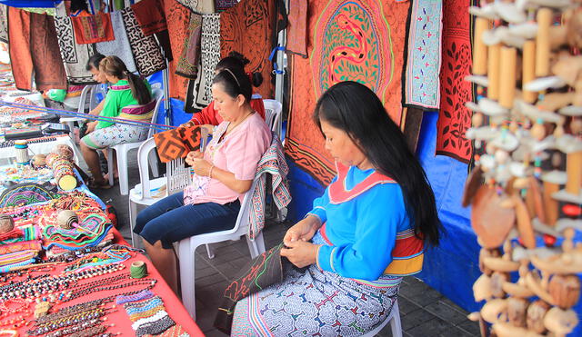Feria artesanal Shipibo - Conibo expondrán en Parques Zonales [FOTOS]