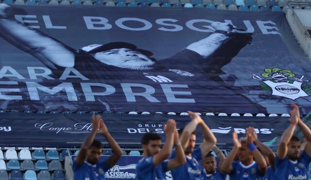 Gimnasia empató sin goles con Huracán en la Copa Diego Armando Maradona. Foto: Twitter
