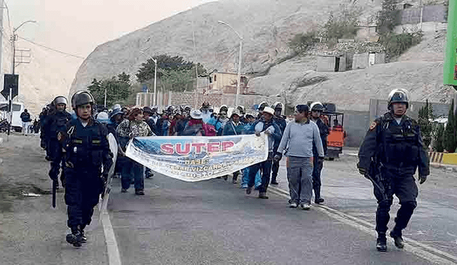 Huelga docente del Sutep en Puno se debilita
