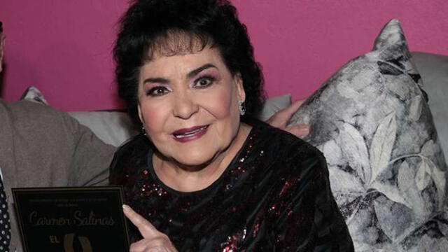 Carmen Salinas cumplirá 87 años el próximo 5 de octubre. (Foto: MSN)
