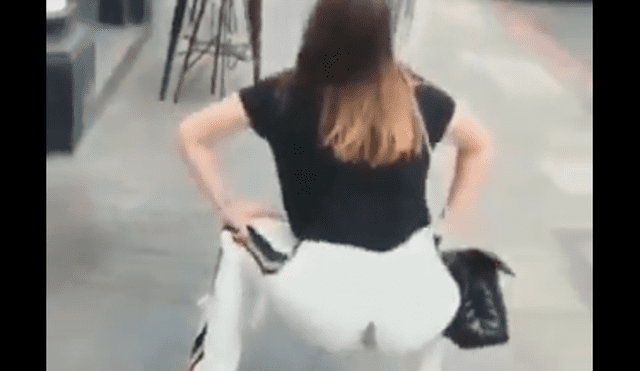 Facebook viral: chica realiza atrevido twerking, pero sufre un vergonzoso incidente [VIDEO]