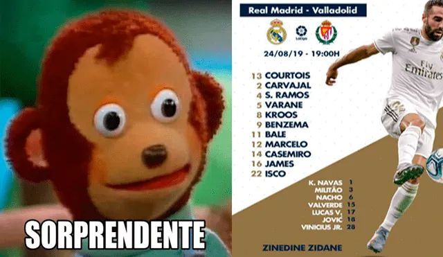 James Rodríguez será titular en el Real Madrid contra el Valladolid por la fecha 2 de la Liga Santander.