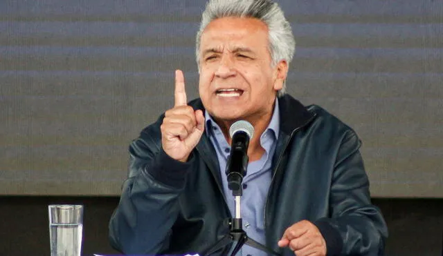 Moreno acusa a Maduro y Correa de querer desestabilizar su gobierno. Foto: AFP.