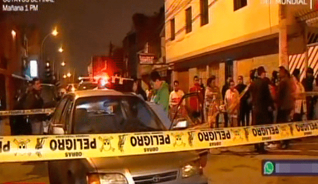 Callao: taxista es asesinado tras salir en defensa de pareja que era asaltada [VIDEO]