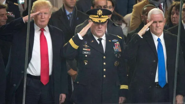 Presidente Donad Trump prometió hacer el desfile del 4 de julio más grande de la historia. Foto: Navy Petty Officer 2nd Class Dominique A. Pineiro.