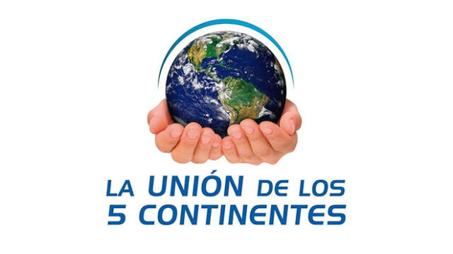 "La Unión de los Cinco Continentes".