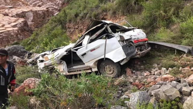 Accidente ocurrió este sábado en el sector de Salineras en el distrito de Maras, provincia de Urubamba en Cusco.