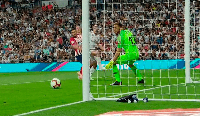 Real Madrid vs Atlético de Madrid: por centímetros, Bale no gritó gol [VIDEO]