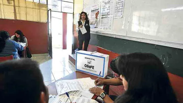 Arequipa: 40% de miembros de mesa del Cercado aún no se capacita