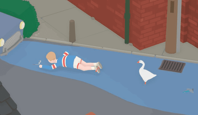 Untitled Goose Game, el videojuego que te permite ser un ganso y salir a molestar al vecindario.