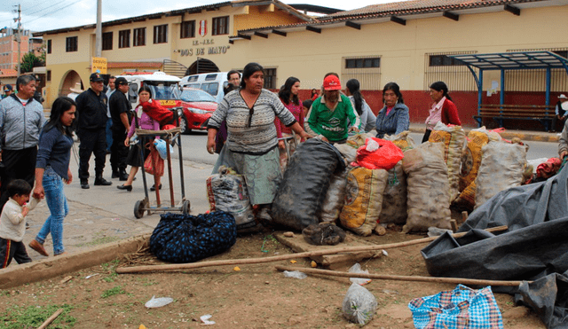 Cajamarca: zonifican y socializan posibles espacios para solucionar comercio ambulatorio