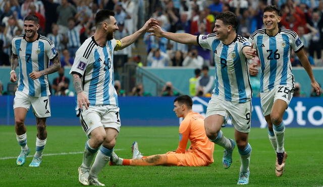 Argentina quiere volver a la final del Mundial luego de ocho años. Foto: EFE